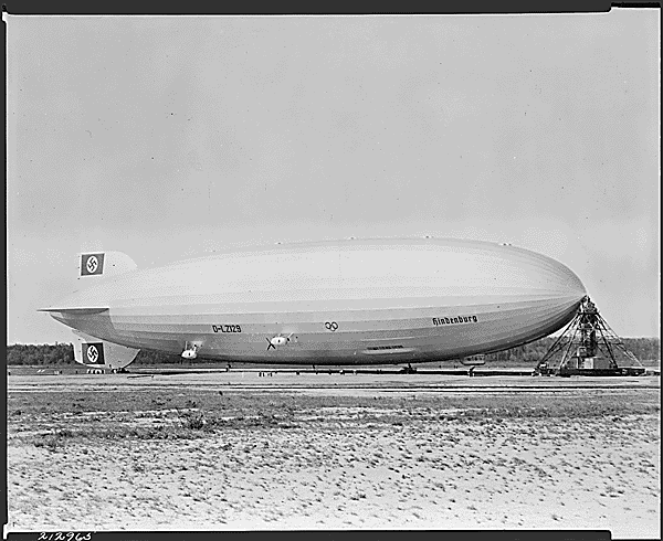 Dirigeable Hindenburg image publique